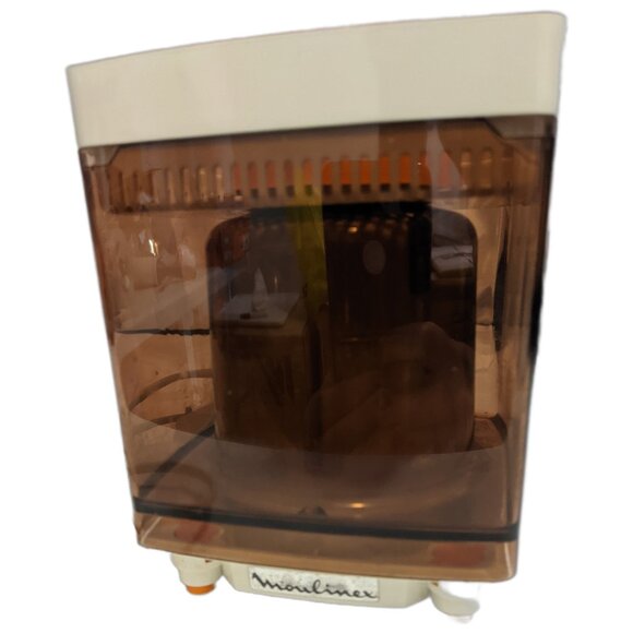 Vintage Moulinex Electric Juicer Citrus Press 70s EU Plug Retro Kitchen Untested - Picture 2 of 6